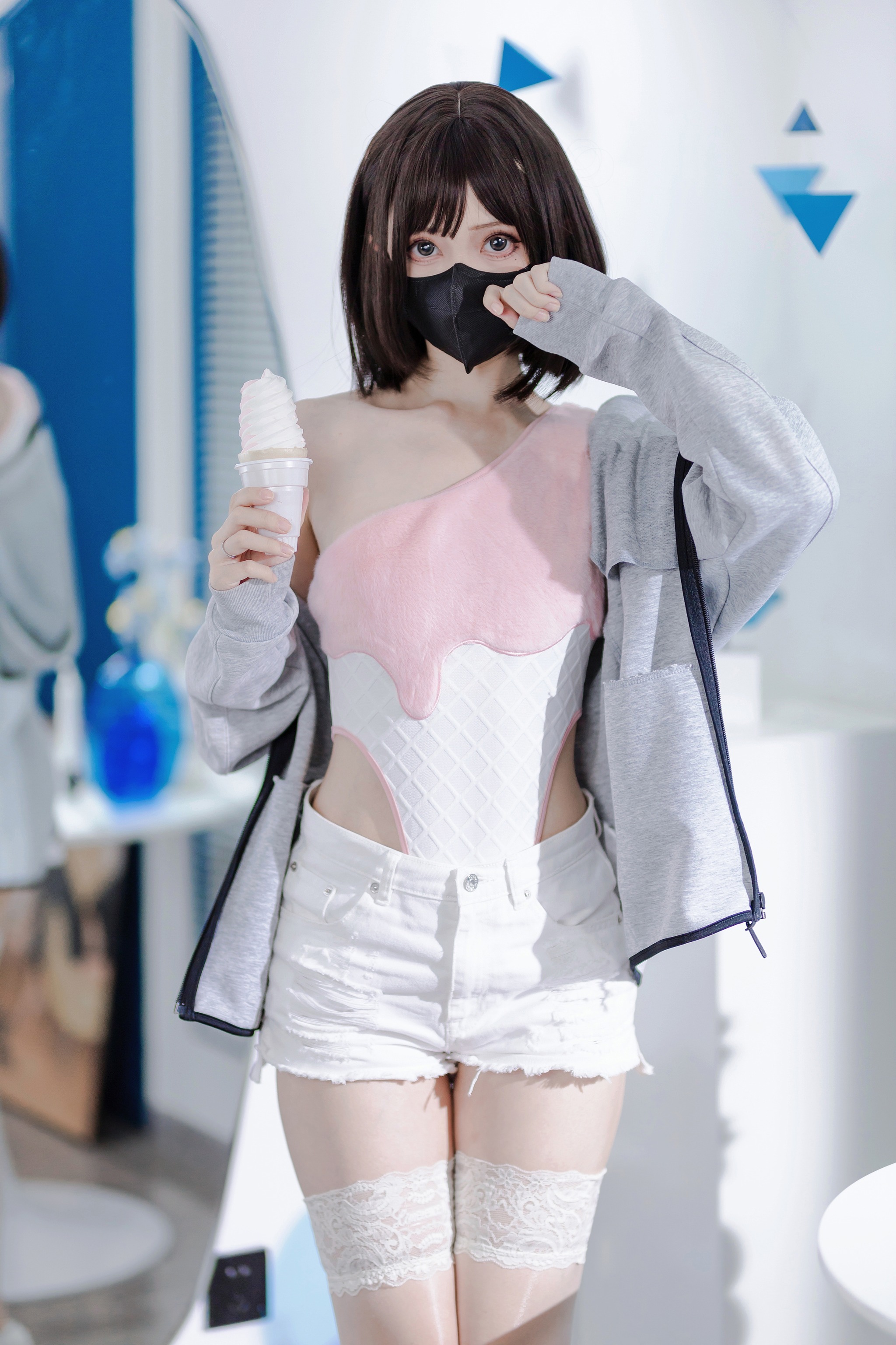 洛桑w伊梓 - NO.019 甜筒[40P]-XikXak